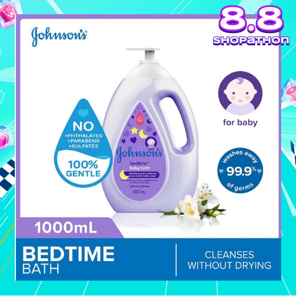 Baby Bedtime Calming Bath With Naturalcalm Aroma Jasmine And Lily 1000ml