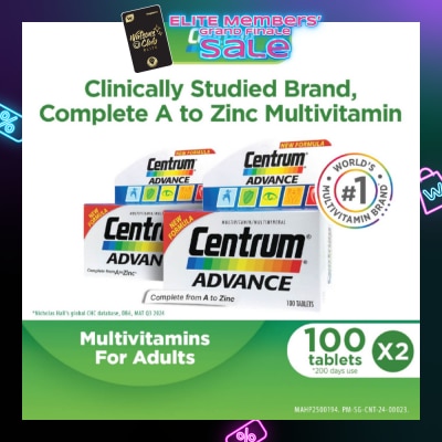CENTRUM CENTRUM ADVANCE 100'S X 2