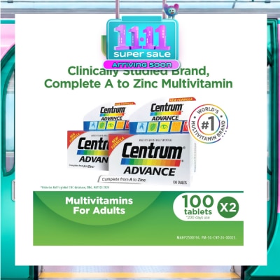 CENTRUM Advance 100s x 2 (Expiry: Apr`2027) image