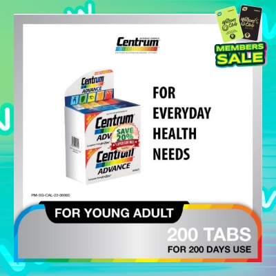 CENTRUM CENTRUM ADVANCE 100'S X 2