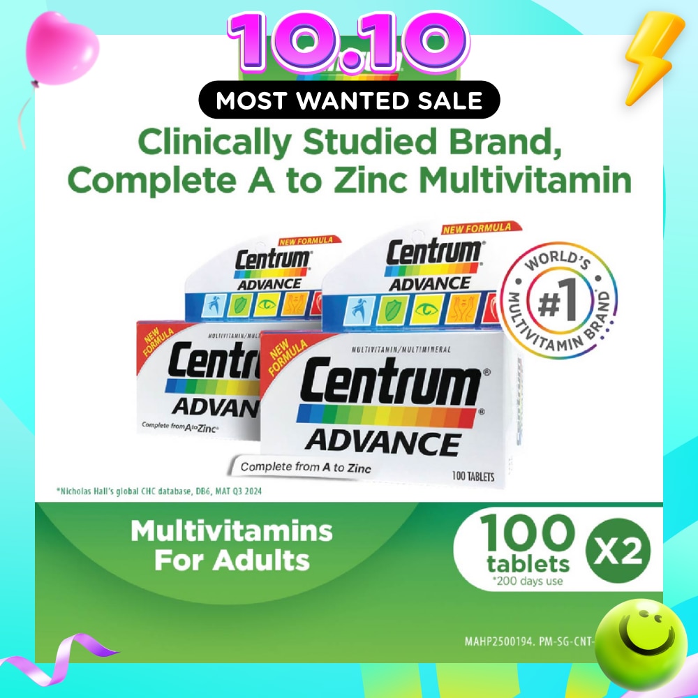 Advance 100s x 2 image