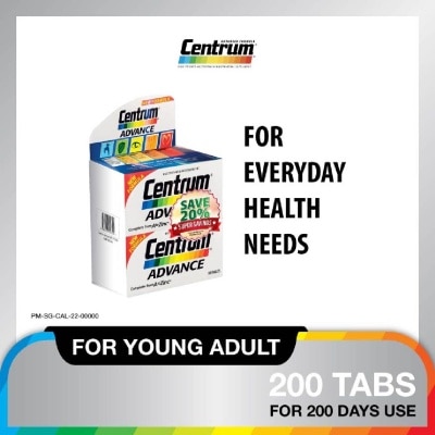 CENTRUM CENTRUM ADVANCE 100'S X 2