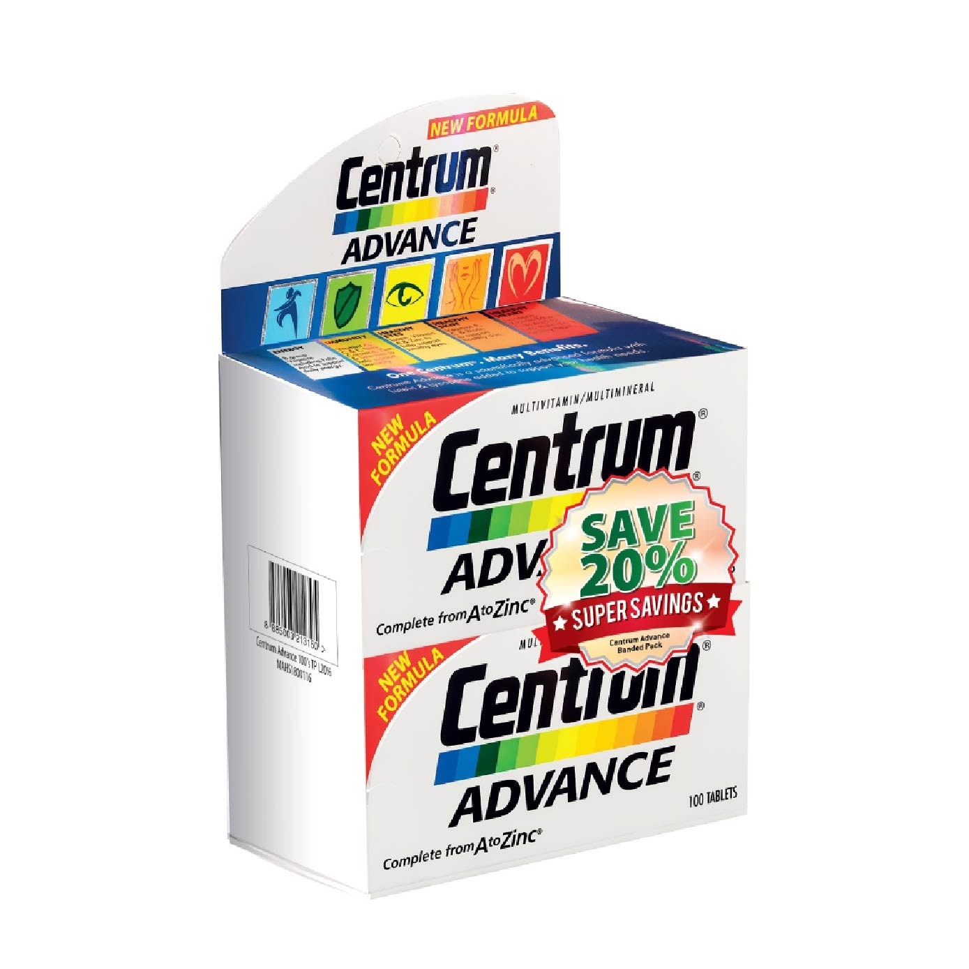 CENTRUM ADVANCE 100'S X 2