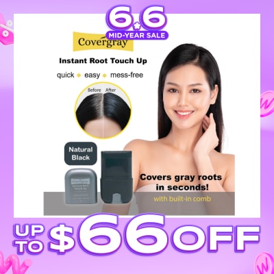 COVERGRAY - Instant Root Touch Up Natural Black 20g