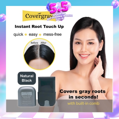 COVERGRAY - Instant Root Touch Up Natural Black 20g