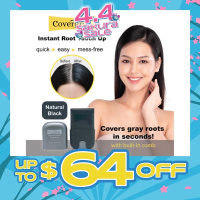 COVERGRAY - Instant Root Touch Up Natural Black 20g