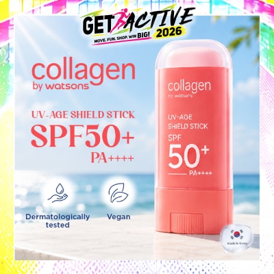 COLLAGEN BY WATSONS - UV Age Shield Oil & Sebum Control Stick SPF 50 PA++++ 18g image