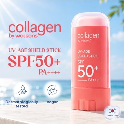 COLLAGEN BY WATSONS - UV Age Shield Oil & Sebum Control Stick SPF 50 PA++++ 18g image