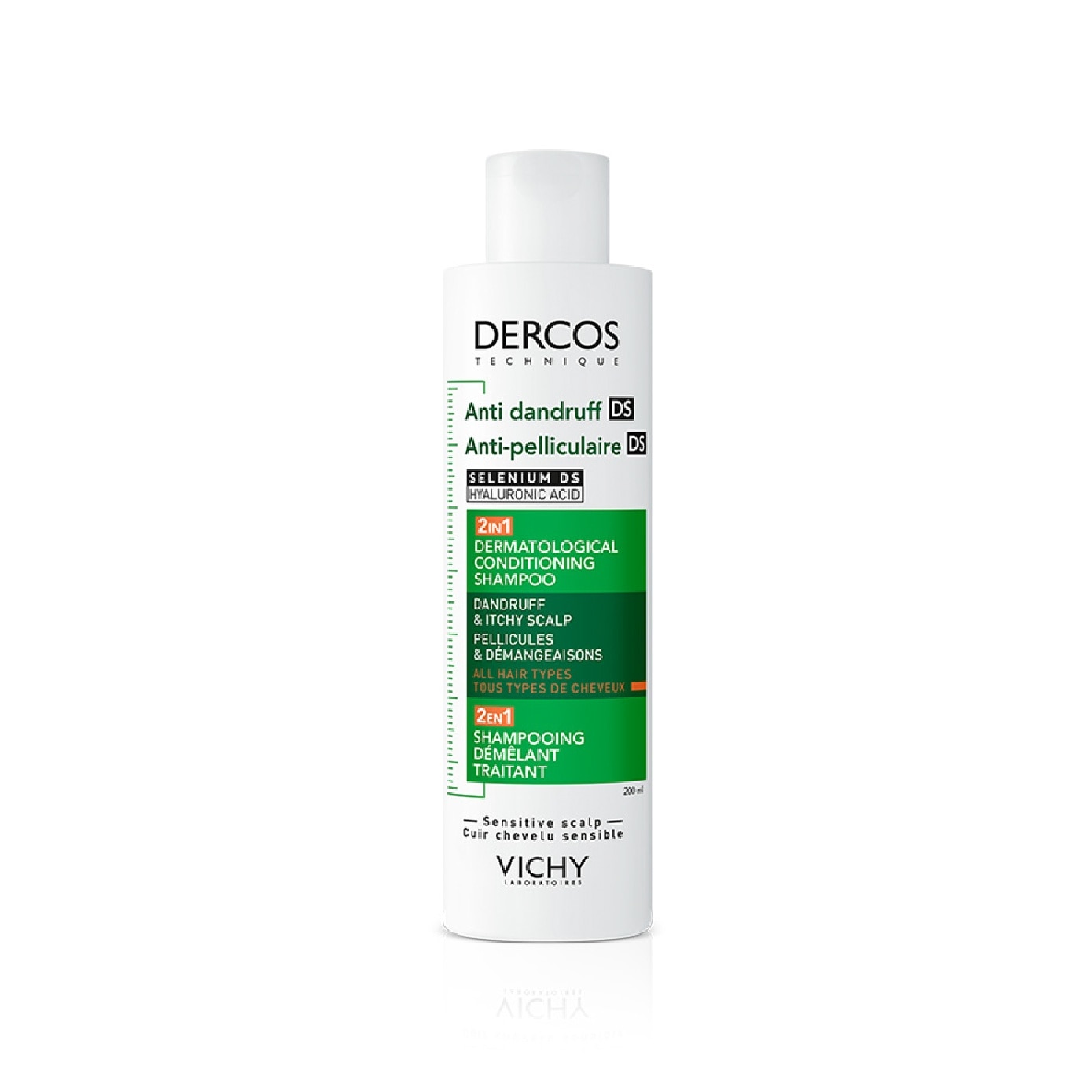 DERCOS Anti-Dandruff 2 in 1 Conditioning Shampoo 200ml