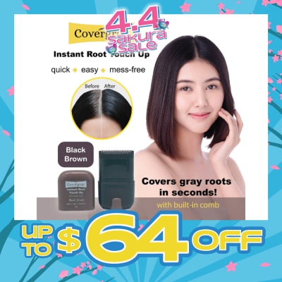 COVERGRAY - Instant Root Touch Up Black Brown 20g