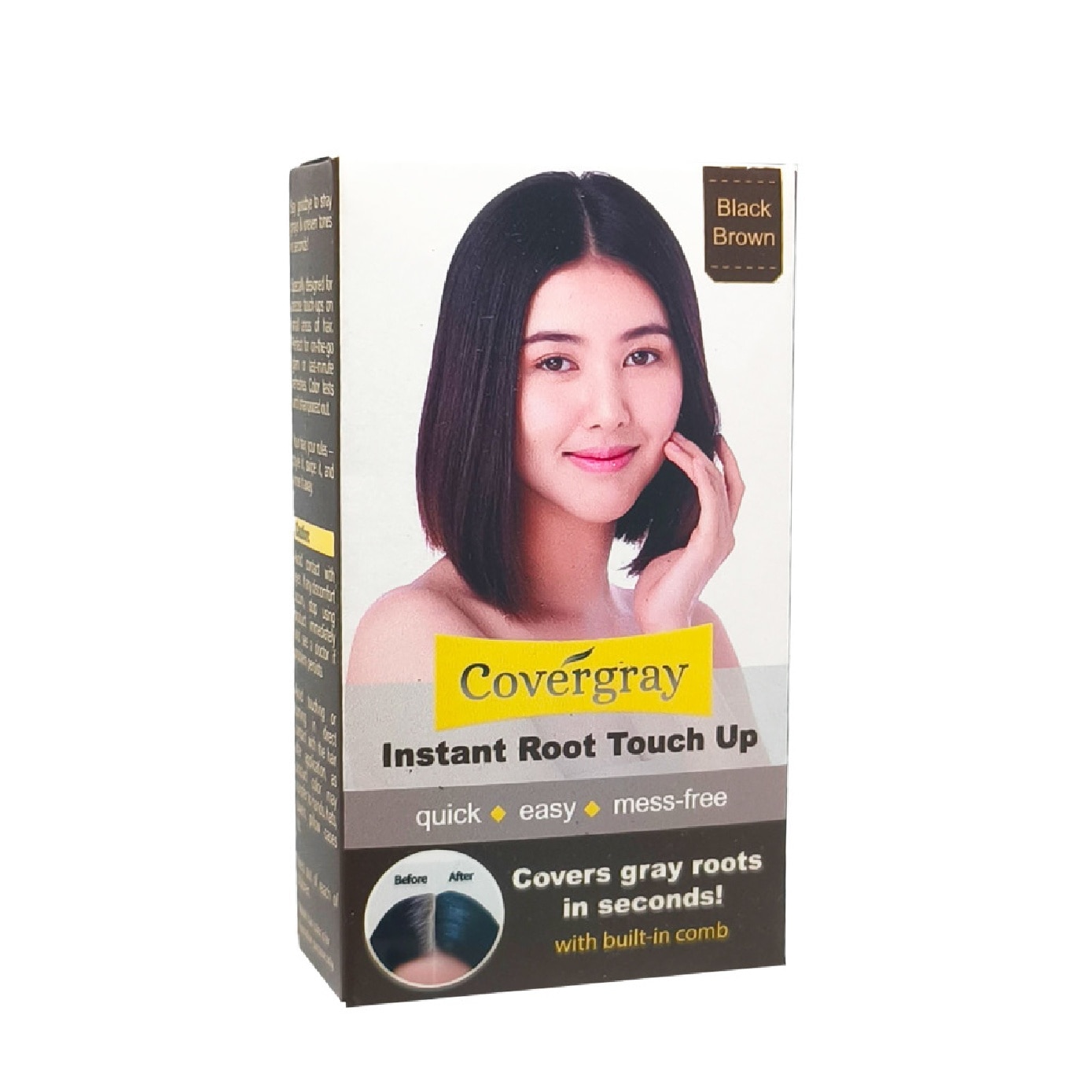 Instant Root Touch Up Black Brown 20g