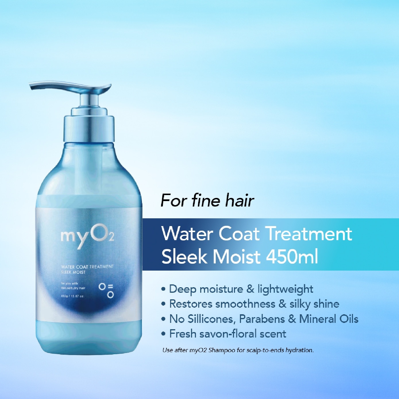 Water Coat Sleek Moist Treatment 450g