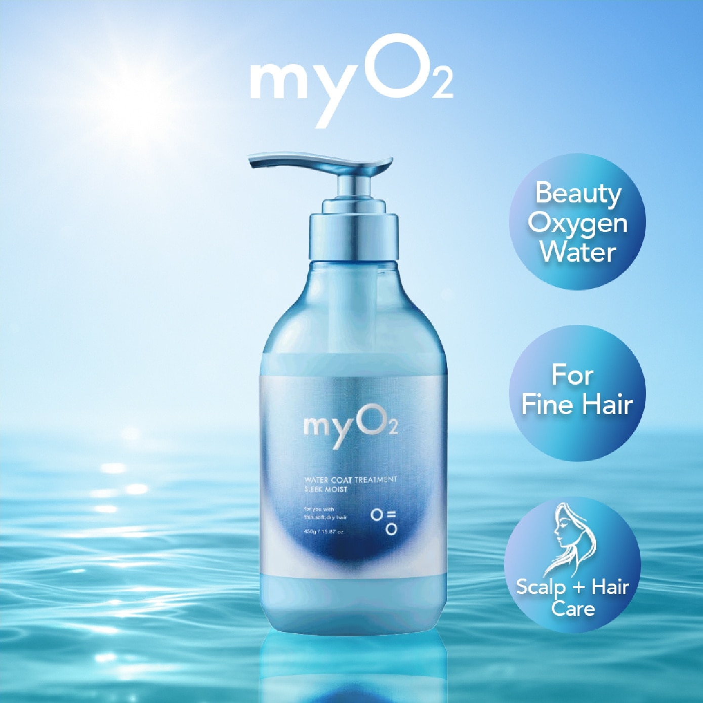 Water Coat Sleek Moist Treatment 450g