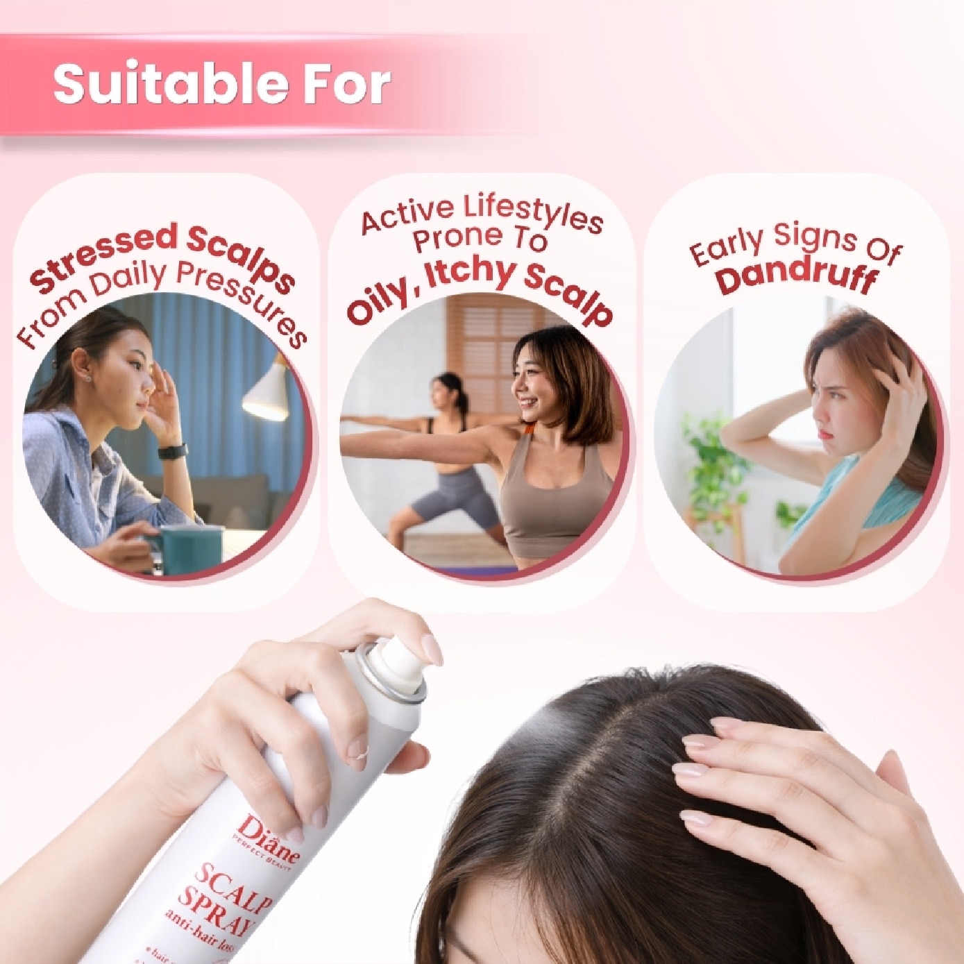 Perfect Beauty Anti-Hair Loss Scalp Spray 95g