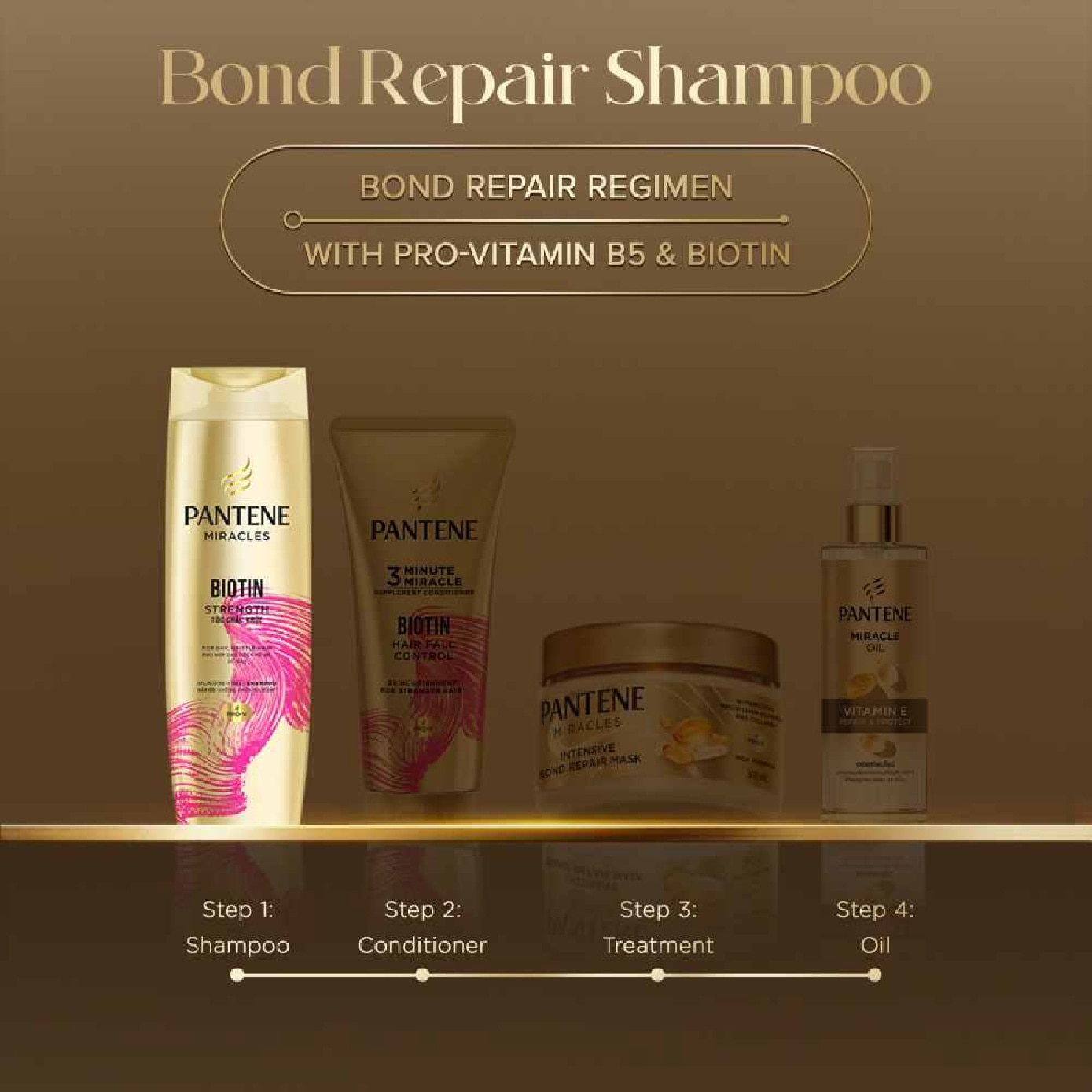 Miracles Shampoo Biotin Strength Silicone-Free Shampoo 300ml