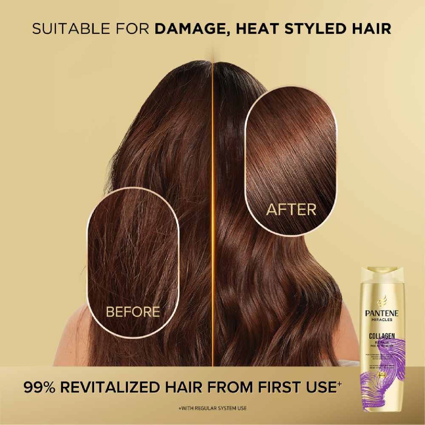 Miracles Shampoo Collagen Repair Silicone-Free Shampoo 300ml