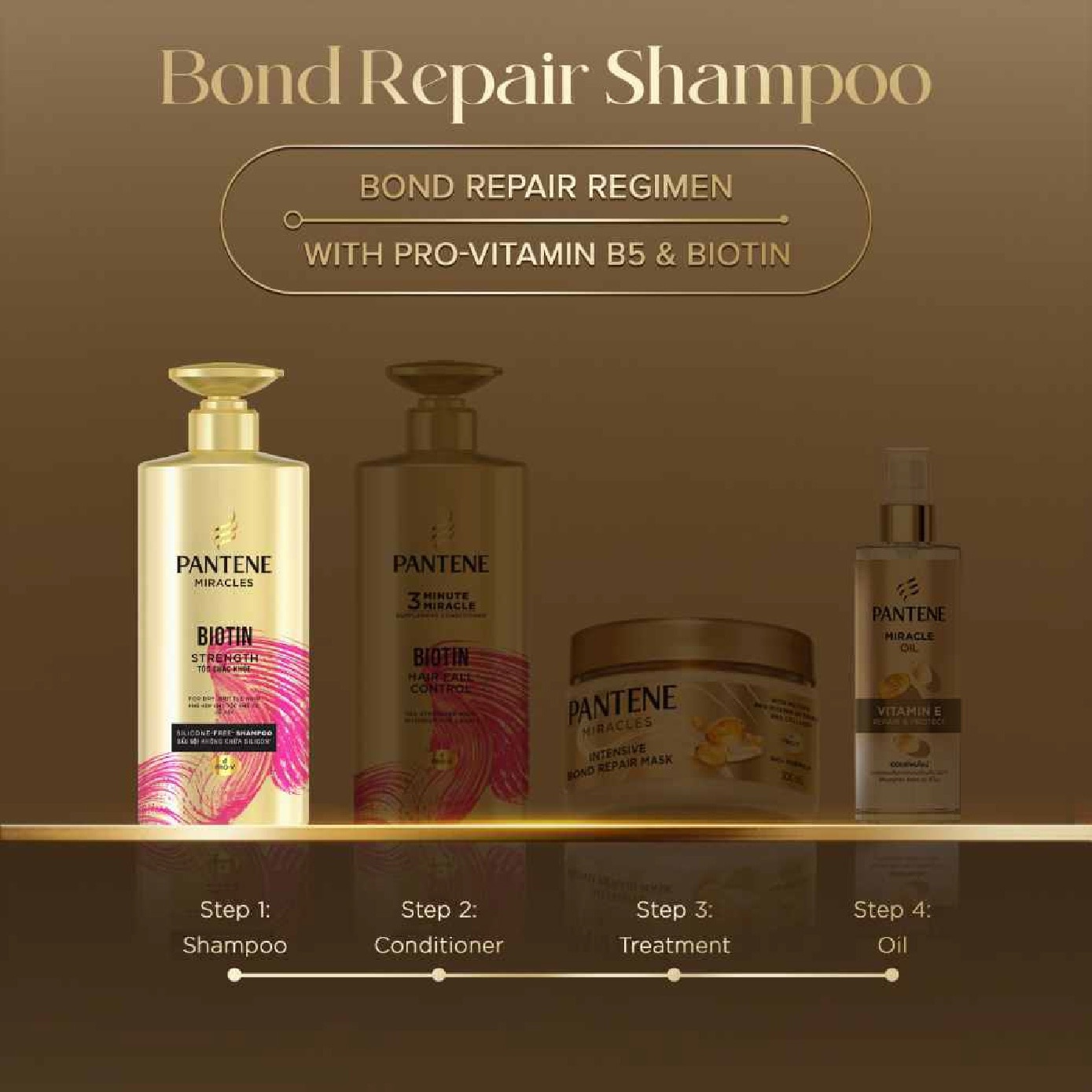 Miracles Shampoo Biotin Strength Silicone-Free Shampoo 500ml