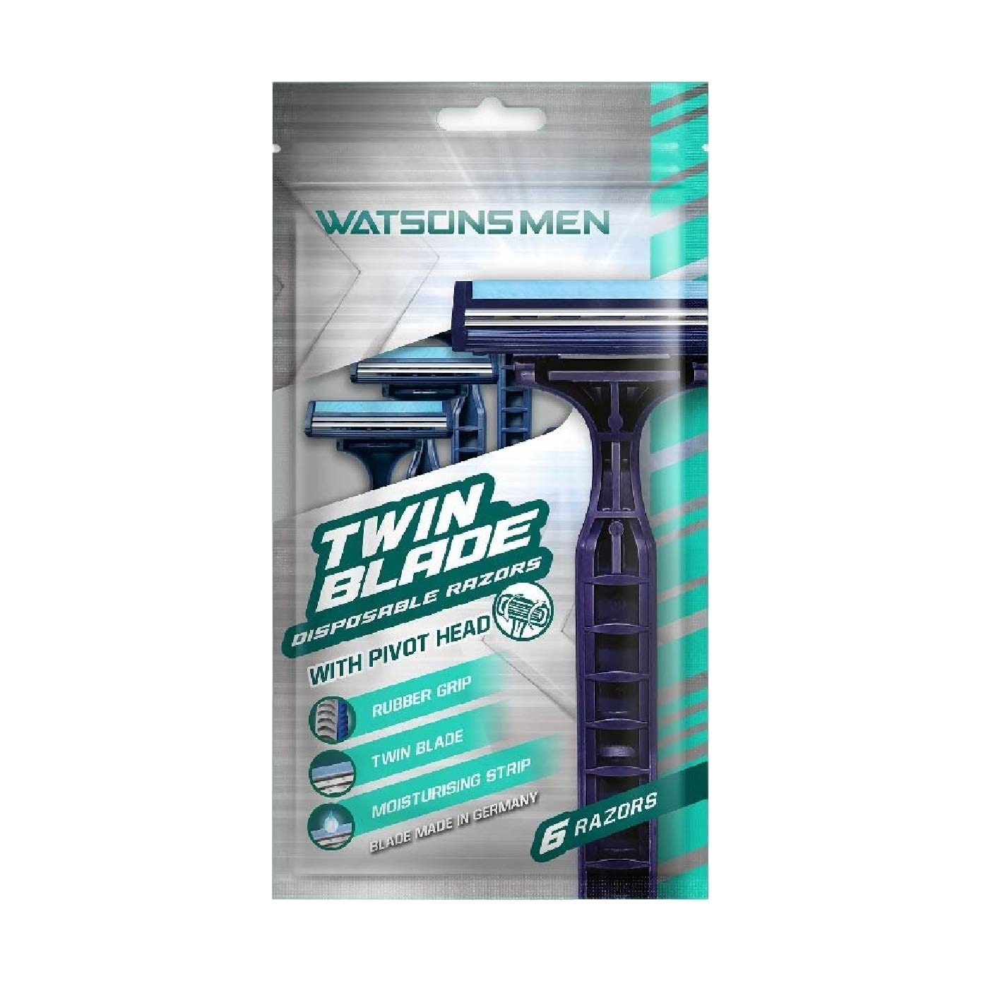 Men Twin Blade & 5 System Razor Bundle Set 1s image