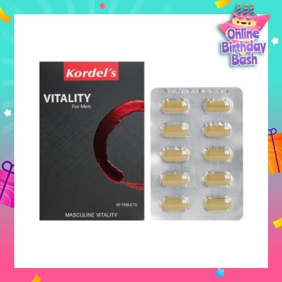 KORDEL'S Vitality for Men 60s