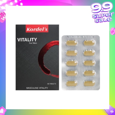 KORDEL'S Vitality for Men 60s