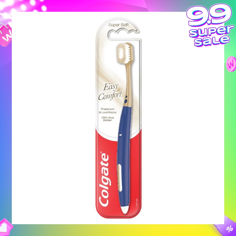 COLGATE Easy Comfort Toothbrush (150% More Bristles) 1s