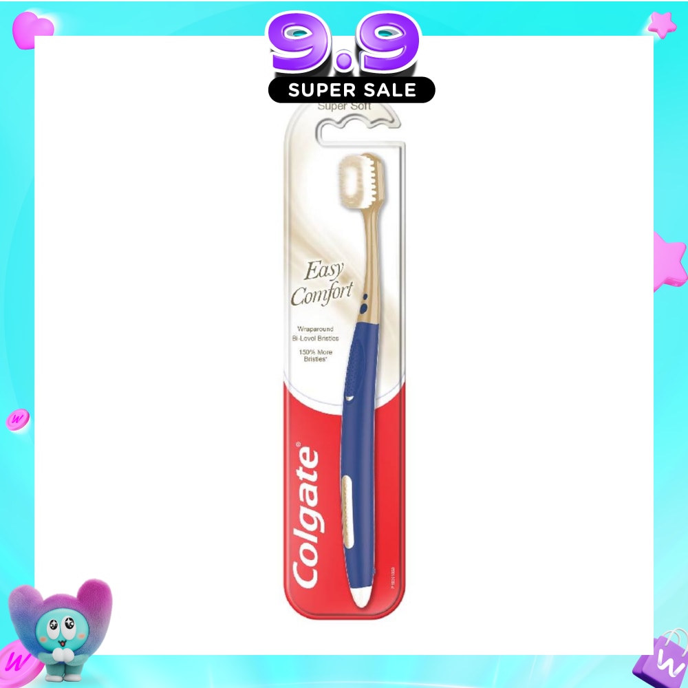 COLGATE Easy Comfort Toothbrush (150% More Bristles) 1s image