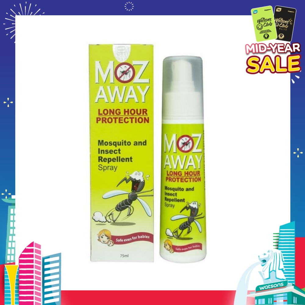 Mosquito & Insect Repellant Spray Long Hour Protection (Safe Even for Babies) 75ml