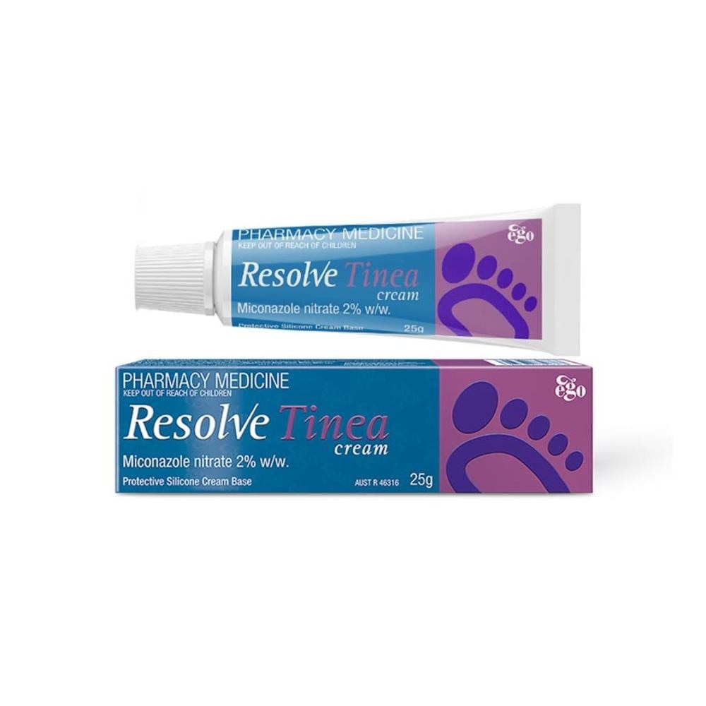 Resolve Tinea Cream (Effective Treatment for Tinea & Skin Infections) 25g