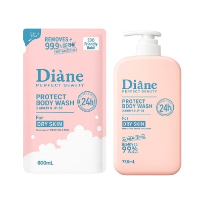 MOIST DIANE - Perfect Beauty Protect Body Wash Dry Skin + Refill Bundle Set 1s