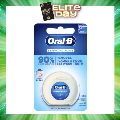 ORAL-B - Essential Clean Dental Floss Mint 50m