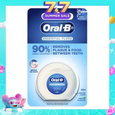 ORAL-B - Essential Clean Dental Floss Mint 50m