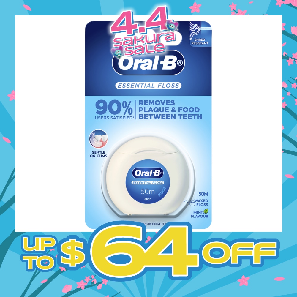 Essential Clean Dental Floss Mint 50m