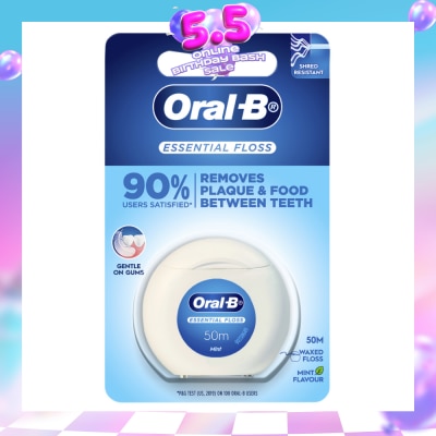 ORAL-B - Essential Clean Dental Floss Mint 50m