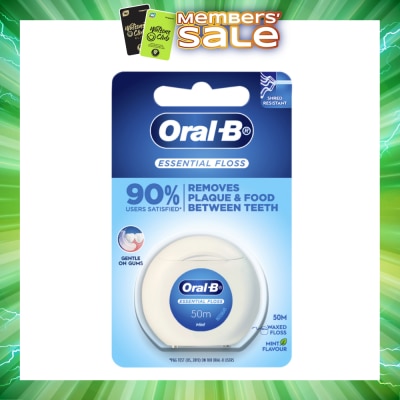 ORAL-B - Essential Clean Dental Floss Mint 50m