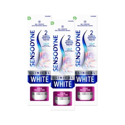 SENSODYNE - Clinical White Stain Protector Toothpaste Bundle Set 1s