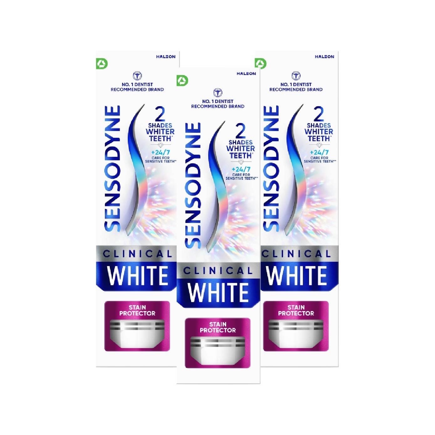 Clinical White Stain Protector Toothpaste Bundle Set 1s