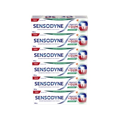 SENSODYNE - Sensitive Teeth Extra Fresh Toothpaste Bundle Set 1s