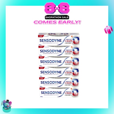 SENSODYNE - Sensitive Teeth Whitening Toothpaste Bundle Set 1s