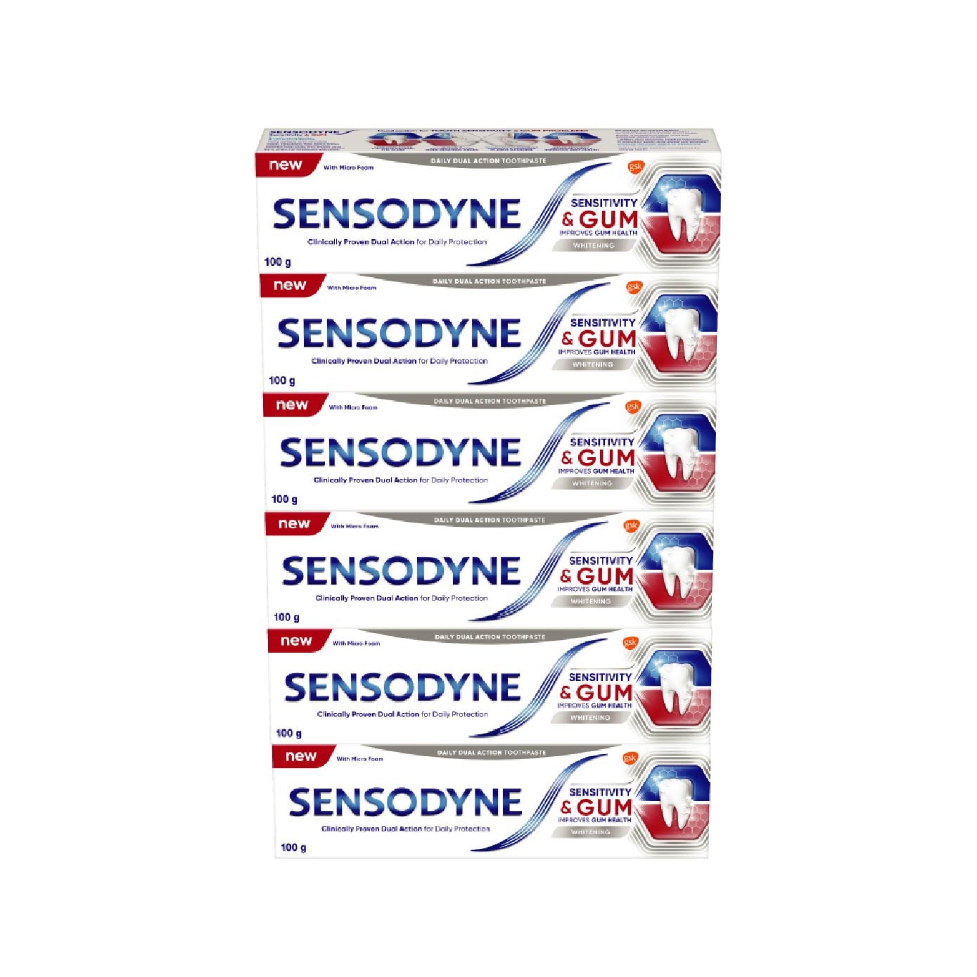 Sensitive Teeth Whitening Toothpaste Bundle Set 1s