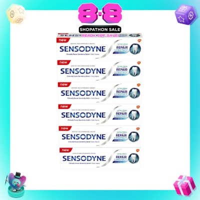 SENSODYNE - Sensitive Teeth Deep Repair Toothpaste Bundle Set 1s