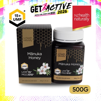 NZHEALTH NATURALLY - UMF 15+ Manuka Honey 500g image