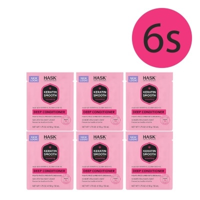 HASK - Keratin Smooth Deep Conditioner Bundle Set 1s