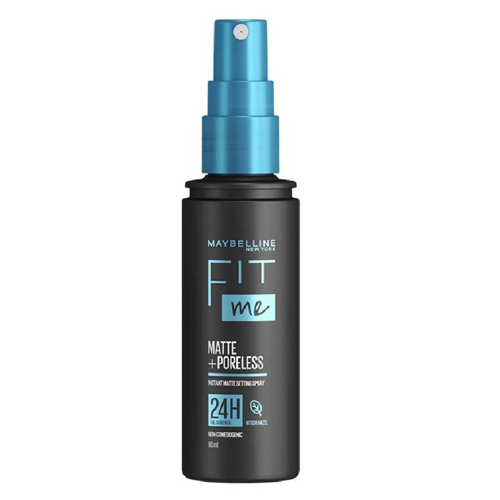 Fit Me 24hr Multi-Use Shine-free Non-drying Instant Matte Power Splash Proof Setting Spray 60ml