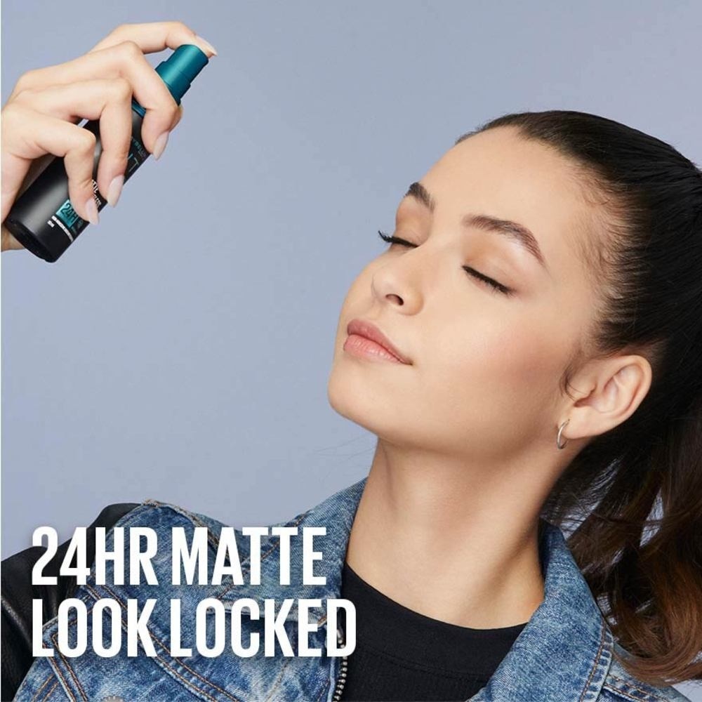 Fit Me 24hr Multi-Use Shine-free Non-drying Instant Matte Power Splash Proof Setting Spray 60ml