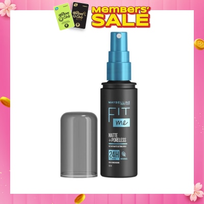 MAYBELLINE Fit Me 24hr Multi-Use Shine-free Non-drying Instant Matte Power Splash Proof Setting Spray 60ml