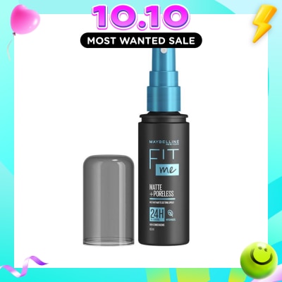MAYBELLINE Fit Me 24hr Multi Use Shine free Non drying Instant Matte Power Splash Proof Setting Spray 60ml image