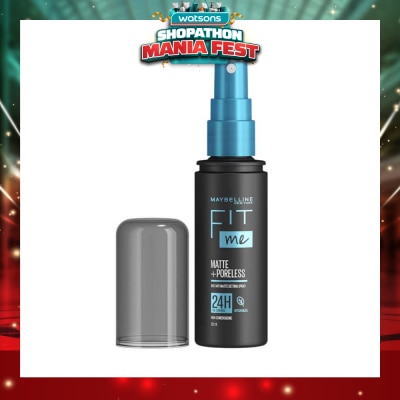 MAYBELLINE - Fit Me 24hr Multi-Use Shine-free Non-drying Instant Matte Power Splash Proof Setting Spray 60ml