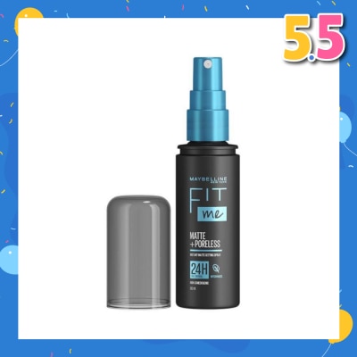MAYBELLINE Fit Me 24hr Multi-Use Shine-free Non-drying Instant Matte Power Splash Proof Setting Spray 60ml