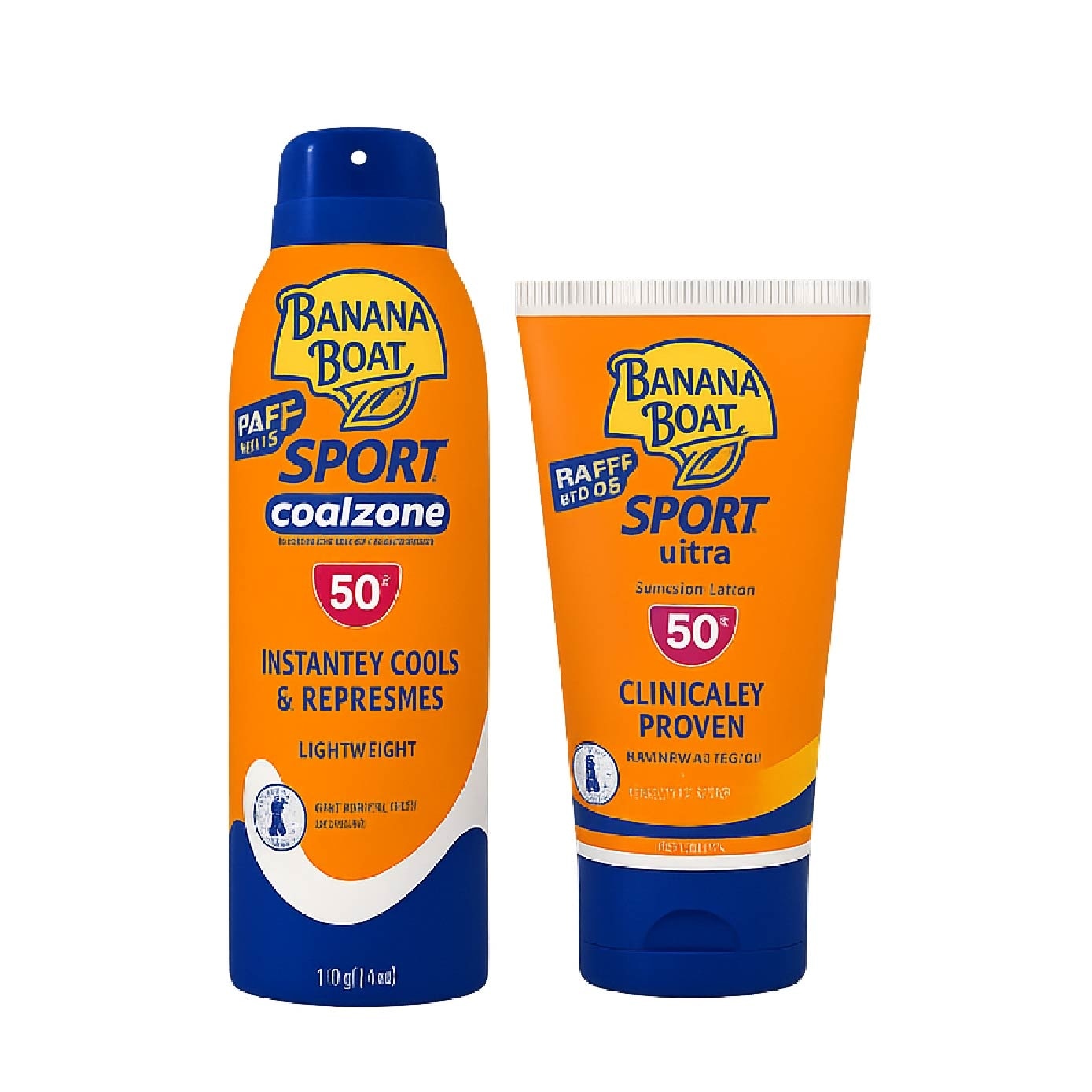 Sport Sunscreen & Sport Cool Zone Sunscreen Bundle Set 1s