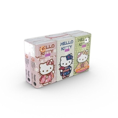 HELLO KITTY Soft Tissue Paper 4ply Extra Thick Japan 6s